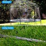 Kids Trampoline Sprinkler Outdoor Water Park Sprinkler for Kids Outdoor Water Game Toys - Image 7