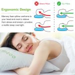 2Pcs Bamboo Memory Foam Pillow Hypoallergenic Bed Pillow For Head Neck Rest Sleeping Shredded Pillow Washable Cover Queen Size Pillow - Image 6