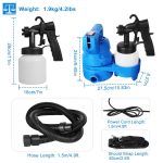 800ML Paint Spray Painter 650W Oil Primer Water Paint Sprayer Machine - Image 10