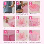 Outdoor Indoor Portable Folding Princess Castle Tent Kids Children Funny Play Fairy House Kids Play Tent(Warm LED Star Lights) - Image 5