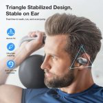 BlitzWolf BlitzMax BM-CT1 Open Ear Headphones bluetooth Earphone 16.2mm Large Drivers Bass 50h Battery ENC HD Calls Earhooks - Image 3