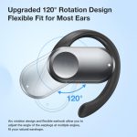 BlitzWolf BlitzMax BM-CT1 Open Ear Headphones bluetooth Earphone 16.2mm Large Drivers Bass 50h Battery ENC HD Calls Earhooks - Image 4