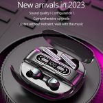 Bluetoothcompatible Couple Headphones Wireless Earphones Four Earbuds Digital Display Charging Case waterproof Sports Headset - Image 2