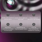 Bluetoothcompatible Couple Headphones Wireless Earphones Four Earbuds Digital Display Charging Case waterproof Sports Headset - Image 4