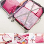 9Pcs/Set Clothes Storage Bags Water-Resistant Travel Luggage Organizer Clothing Packing Cubes for Blouse Hosiery Stocking Underwear - Image 43
