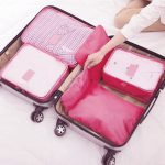 9Pcs/Set Clothes Storage Bags Water-Resistant Travel Luggage Organizer Clothing Packing Cubes for Blouse Hosiery Stocking Underwear - Image 44
