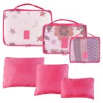 9Pcs/Set Clothes Storage Bags Water-Resistant Travel Luggage Organizer Clothing Packing Cubes for Blouse Hosiery Stocking Underwear - Image 45