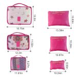 9Pcs/Set Clothes Storage Bags Water-Resistant Travel Luggage Organizer Clothing Packing Cubes for Blouse Hosiery Stocking Underwear - Image 48