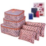 9Pcs/Set Clothes Storage Bags Water-Resistant Travel Luggage Organizer Clothing Packing Cubes for Blouse Hosiery Stocking Underwear - Image 82