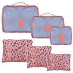 9Pcs/Set Clothes Storage Bags Water-Resistant Travel Luggage Organizer Clothing Packing Cubes for Blouse Hosiery Stocking Underwear - Image 84