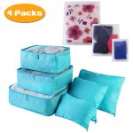 9Pcs/Set Clothes Storage Bags Water-Resistant Travel Luggage Organizer Clothing Packing Cubes for Blouse Hosiery Stocking Underwear - Image 25