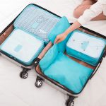 9Pcs/Set Clothes Storage Bags Water-Resistant Travel Luggage Organizer Clothing Packing Cubes for Blouse Hosiery Stocking Underwear - Image 34