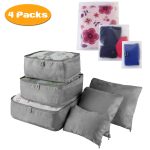 9Pcs/Set Clothes Storage Bags Water-Resistant Travel Luggage Organizer Clothing Packing Cubes for Blouse Hosiery Stocking Underwear - Image 97