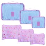 9Pcs/Set Clothes Storage Bags Water-Resistant Travel Luggage Organizer Clothing Packing Cubes for Blouse Hosiery Stocking Underwear - Image 93