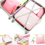 9Pcs/Set Clothes Storage Bags Water-Resistant Travel Luggage Organizer Clothing Packing Cubes for Blouse Hosiery Stocking Underwear - Image 66