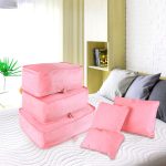 9Pcs/Set Clothes Storage Bags Water-Resistant Travel Luggage Organizer Clothing Packing Cubes for Blouse Hosiery Stocking Underwear - Image 68