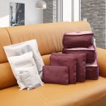 9Pcs/Set Clothes Storage Bags Water-Resistant Travel Luggage Organizer Clothing Packing Cubes for Blouse Hosiery Stocking Underwear - Image 71