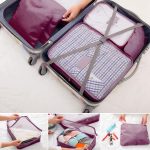 9Pcs/Set Clothes Storage Bags Water-Resistant Travel Luggage Organizer Clothing Packing Cubes for Blouse Hosiery Stocking Underwear - Image 76