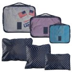 9Pcs/Set Clothes Storage Bags Water-Resistant Travel Luggage Organizer Clothing Packing Cubes for Blouse Hosiery Stocking Underwear - Image 54