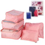 9Pcs/Set Clothes Storage Bags Water-Resistant Travel Luggage Organizer Clothing Packing Cubes for Blouse Hosiery Stocking Underwear - Image 16