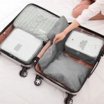 9Pcs/Set Clothes Storage Bags Water-Resistant Travel Luggage Organizer Clothing Packing Cubes for Blouse Hosiery Stocking Underwear - Image 10