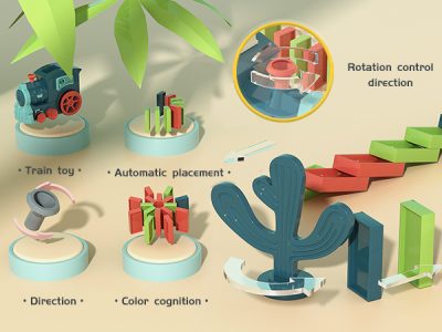 Stacking Dominoes Games - Montessori Toy Interactive Autism Fine Motor Activities Birthday Gift Stocking Stuffer - Image 9