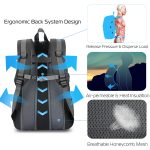 36L Outdoor Backpack Waterproof Daypack Travel Knapsack - Image 32