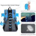 36L Outdoor Backpack Waterproof Daypack Travel Knapsack - Image 43